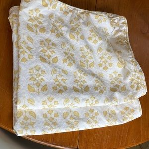 Two William Sonoma pillow cases